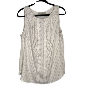 Ann Taylor LOFT Large Sleeveless Dots